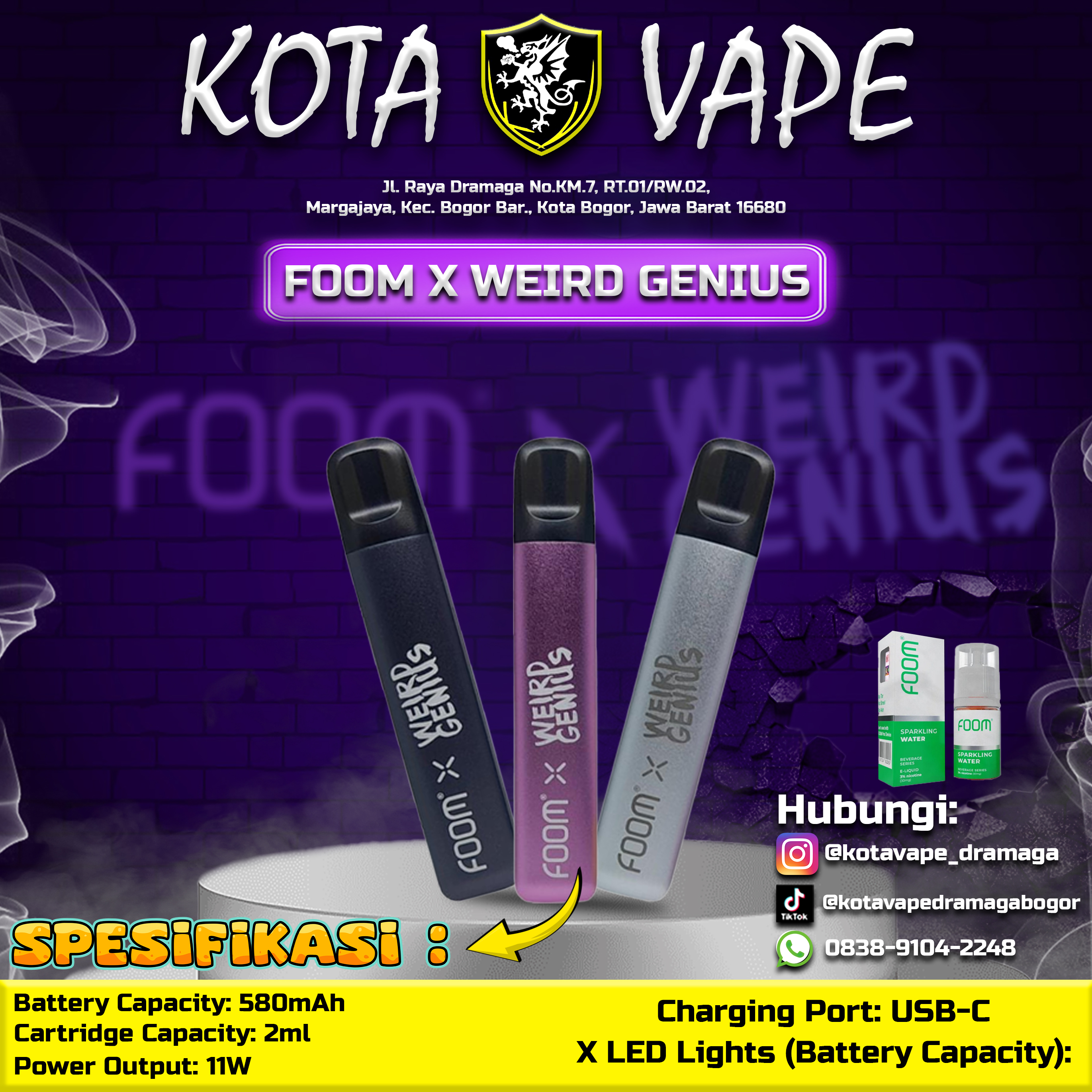 FOOM POD WEIRD GENIUS